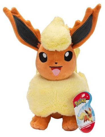Pokémon PKW3406-20 cm Plüsch - Flamara, offizielles Plüsch