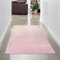 CARPETIA Teppich Shaggy Hochflorteppich waschbar rutschfes rosa Größe 80 x 150 cm