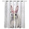 Blickdichte Gardinen Tierisches Kaninchen Verdunkelungsvorhang Osterhase Vorhang mit Ösen für Schlafzimmer Geräuschreduzierung, Isolierung, Küchen Scheibengardinen 2er Set - 280 x 160cm (H X B)