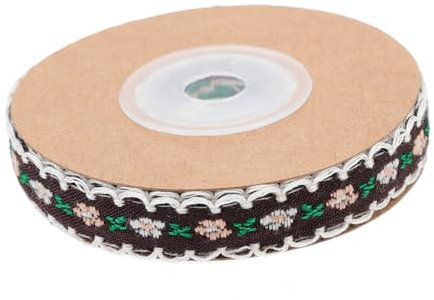 ABOOFAN Schleife Geschenkverpackungsmaterial Geschenkwickelbänder Grosgrain- Band. Breites Satinbandband. Paketband Dekoratives Farbband Handwerkband Polyester Spitzenblume Tischdecke