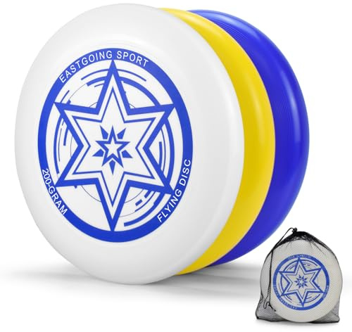 Eastgoing Strand-Outdoor-Flugscheibe, 210 g, 27,9 cm, schwere Fliegenscheibe, entworfen für extremen Windwiderstand, viele Farben erhältlich