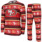 FOCO NFL Winter Xmas Pyjama Schlafanzug San Francisco 49ers - S