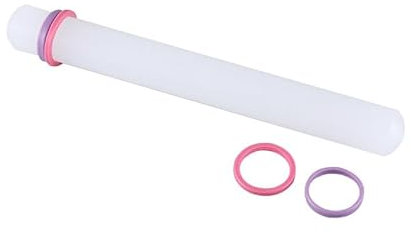ZCXCsfp Rouleau à pâtisserie en polyéthylène anti-adhésif de 50 cm, grand rouleau à pâtisserie portable pour pâtisserie, pâtes, fondant, pizza, pâte, tarte, pâte à tarte, biscuits (50 cm), mza01