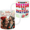 lepni.me Tazza Personalizzata con Tuo Foto Nome o Iniziale | Tazza Ceramica per Caffè Tè Latte | Regalo di Compleanno San Valentino con Cuore