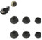 INF 3 Pairs Replacement Eartips for Jabra Elite 75t/ 65t/ Active/Sport Evolve, Silicone Eartips S/M/L, 1.38+1.23+1.02cm Earmuffs