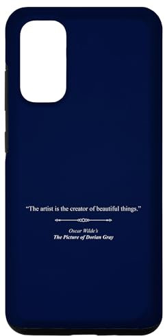Hülle für Galaxy S20 Oscar Wilde The Picture Of Dorian Gray Buchzitat