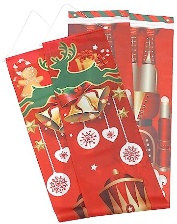 ULDIGI Pareado Navideño Único Para Puerta Para Decoración Navideña Pancartas Colgantes Navideñas Artesanía Fina