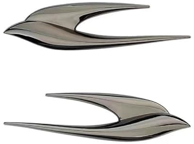 SANNIFA Auto Emblem Aufkleber für BMW 6er Gran Turismo (GT) 4 (IV) G32 2017-2020,Autoaufkleber Kühlergrill Front Motorhaube Kofferraum 3D Logo Heckklappen Buchstaben Selbstklebende Ersatz Dekoration