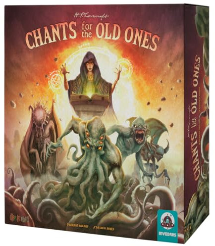Cthulhu Project Chants for The Old Ones | Brettspiel | ab 14 Jahren | 1 bis 4 Spieler | 90 Minuten pro Spiel | mehrsprachig (inklusive Spanisch)