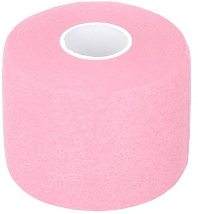 EVTSCAN Badminton Grip Cushion Wrap -Stoßdämpfung Tennis Schläger Klebeband Film für Spielerkomfort (Pink)