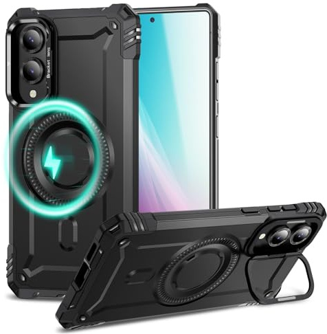 NALIA Magnetische Panzerhülle für Samsung Galaxy S25 Edge - Hülle
