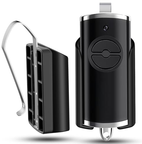 Sonnenblendenclip für Hörmann Handsender HSE4-868-BS, HSE2-868-BS(für Maße 28x70x14 mm) Halterung & Clip für Sonnenblende, 2 Stück