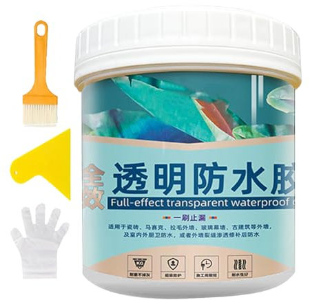 Colle d'agent étanche - adhésif de liaison étanche, colle de mastic-weather | Marine et construction Adhésif imperméable, claire, idéal pour les projets en plastique, en métal, en bois, en céramique e