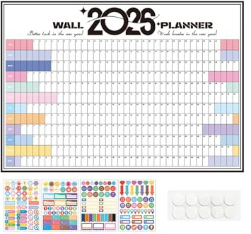 Wandkalender 2026, Jahresplaner, A4, großer Wandkalender, für Schule, Universität, Büro, Zuhause, Küche, Klassenzimmer, Lehrer, Familie