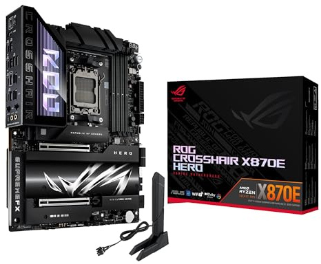 ASUS Ersatzteil Rog Crosshair X870E Hero AMD X870E Socket Am5 ATX, 90MB1IE0-M0EAY0