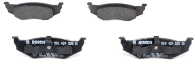 BOSCH Bremsbelagsatz, Scheibenbremse 0986424585 | Kompatibel mit: CHRYSLER 300M, CONCORDE, NEON, NEON II, PT CRUISER, PT CRUISER Cabriolet, SEBRING, SEBRING Cabriolet, STRATUS