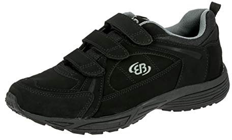 Brütting Homme Hiker V Shoes, Noir Schwarz Grau Schwarz Grau, 42 EU