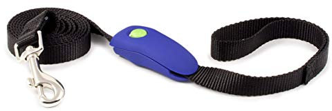 PetSafe Clik-R Clip, Clickertraining, Hunde Clicker für Hundeerziehung und Hundetraining, zur Befestigung an der Leine, rutschfeste Gummibeschichtung