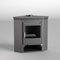 FM - Stufa a legna angolare M-105 9kW con porta in ghisa