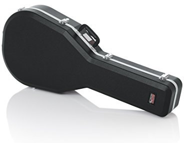 Gator Cases Deluxe Formkoffer kompatibel zu Taylor GS Mini Akustikgitarren, schwarz (GC-GSMINI)