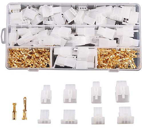 Kinstecks 380PCS 2.8mm Kit connettore automobilistico 2 3 4 6 Pin Automotive Wire Electrical Kit connettori per Moto Moto Auto Camion Scooter Barche Strumenti elettrici