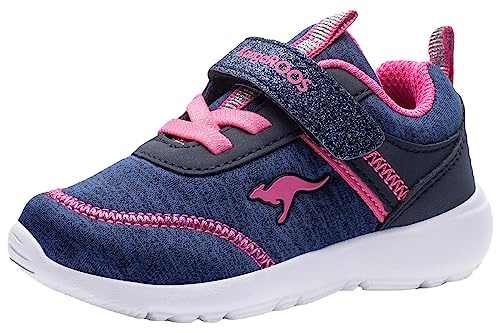 Kangaroos Sneaker da Ragazza Ky-chummy Ev, Rosa e Blu., 29 EU