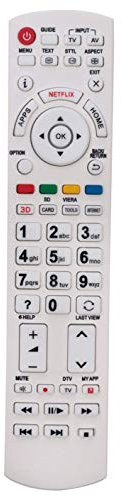 VINABTY N2QAYB000842 N2QAYB001009 Sostituzione telecomando per Panasonic Viera 3D Smart TV TX-50DX730E TX-32DSN608 TX-55CX750E TX-55CXC725 TX-65CXW704 TX-L47WTW60 TX-L50BL6B TX-P42ST60Y TX-65CX700E