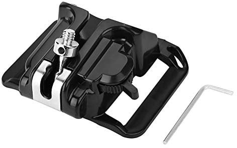 Camera Belt Clip Waist Belt Holster Holder 1Pc Camera Hanger 1/4In Screw Mount Quick Release Waist Belt Buckle Holder for DSLR, topiky Cintura,DSLR Camera Holder,Camera Belt Clip System Hols