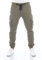 riverso Pantalon Cargo RIVHanno - Slim Fit - en Coton - Poches - Stretch - pour l'extérieur - Noir Gris Bleu Vert Beige Olive - W30 - W42 - Olive - W31