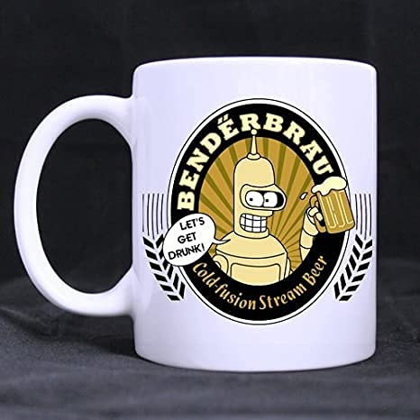 aysd Futurama Taza hombre joven divertido Unidad regalo desayuno amigo invisible,cumpleaños