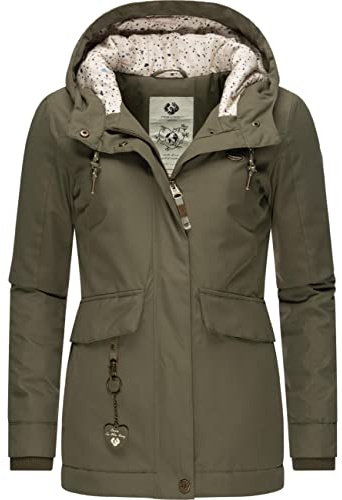Ragwear Damen warme Winterjacke wasserdicht Jazmin Remake II Intl. XS-XXL