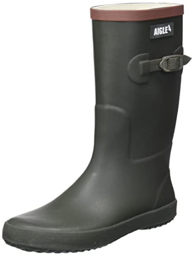 Aigle Perdrix 2, Botte de Pluie Garçon Unisex Kinder, Kaki, 29 EU