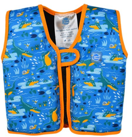 Splash About Go Splash Float Jacket, Croc Creek, 3-6 Years