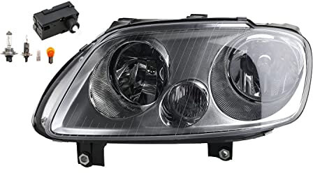 Johns, Scheinwerfer Halogen passend für VW Touran 1T Links + Leuchtmittel m. Stellmotor