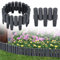 Aufun 8.4M Bordure de Parterre Bordure de pelouse, palissade de Jardin Bordure de Jardin adaptée à la Composition Simple de Formes différentes -28cm x 24cm (Anthracite)