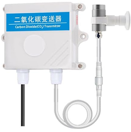 Kohlendioxid-Sensor, landwirtschaftliches Gewächshaus, hochpräzise, industriell, 0–50.000 ppm, 4–20 mA, 0–5 V, 0–10 V, CO2-Sender