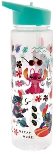 Armona Trading LTD Lilo & Stitch Plastic Water Bottle