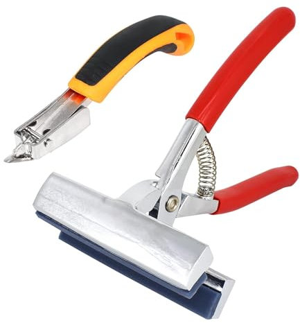 FUWIND Duty Leinwand und Klammerentferner Set Kit Edelstahl Korrosionsschutz Leinwand Stretching Stretcher Set Kit mit