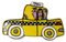 Schlüsselbrett Yellow Cab James Rizzi Pop Art