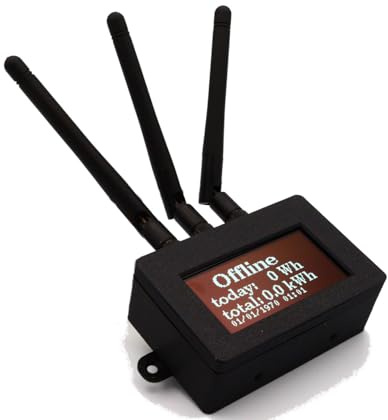 DX-DTU-DUO MAX für HM/HMS/HMT-Serie mit Antennen und großem OLED-Display 2,42 mit OpenDTU
