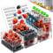 Allyson Kühlschrank Organizer 6er Set – Fridge Organizer & Vorratsschrank, BPA-frei, Pantry Organizer, Kühlschrankboxen, Obst Aufbewahrung, Speisekammer Ordnungssystem, Kitchen Storage & Organisation