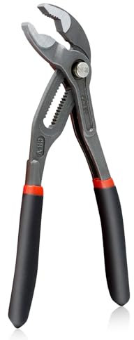 CCLIFE Alicates Extensibles 175 mm Cr-V Alicates Pico de Loro Tenazas con Botón de Ajuste