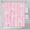 AIBIIN Boho-Leoparden-Duschvorhang, Gardine Badezimmer, Tier, Gepard, trendig, dekorative Badevorhänge, strapazierfähiges Polyester-Material mit 12 Haken, 180 x 180 cm