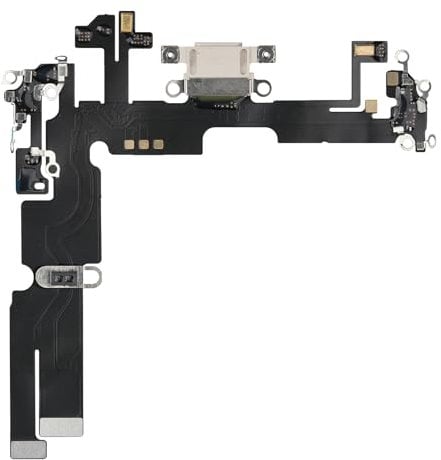 Risidamoy Dock Connector for iPhone 14 Plus Charging Port Replacement Fix USB Charge Repair Headphone Jack Flex Cable Microphone Antenna Assembly for A2632, A2885, A2886, A2887, A2896