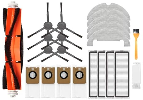 Compatibile con Dreame Bot Z10 Pro / L10 PLUS Accessori Sacchetto antipolvere Filtro HEPA Spazzola principale Robot aspirapolvere Parti di ricambio(22pcs)