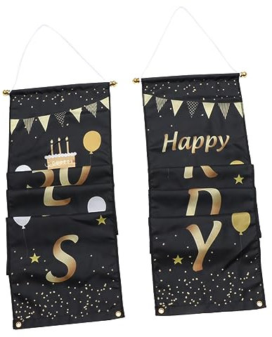 MAGICLULU Türvorhang Zum 30 Geburtstag Farbecht Veranda-schild Schicke Dekorative Banner Für Partybedarf