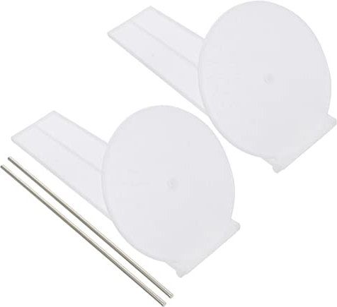 KONTONTY 2St Zeit messgerät Album Sonnenuhr-Modell Tragbares Sonnenuhrmodell dekorative Uhr DIY-Uhr experimentierset Sunglow sunshin sunze sunbary Lernspielzeug Heimdekoration Plastik