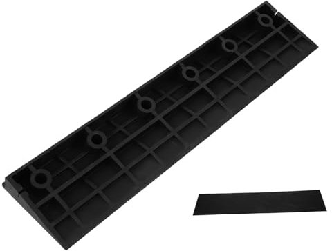 jojofuny Gummi Rampe rutschfest Schwellenrampe Für Saugroboter Türstufen Übergangsmatte Für Haushalt Büro Supermarkt Leicht Tragbar Einfache Montage