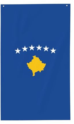 Bandiera del Kosovo stampa bandiere decorative per esterni stampa bandiera personalizzata per decorazione unica casa e giardino