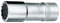 Gedore D19L18 Douille 1/2 18 mm 12 vis hexagonales longue Argent